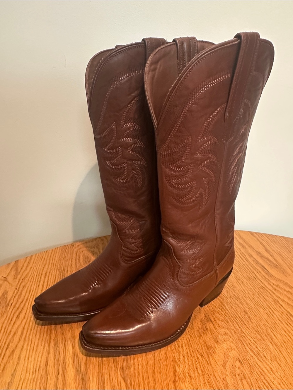 Tecovas—The Annie Sequoia—Women’s Brown Leather Western Cowboy Boots